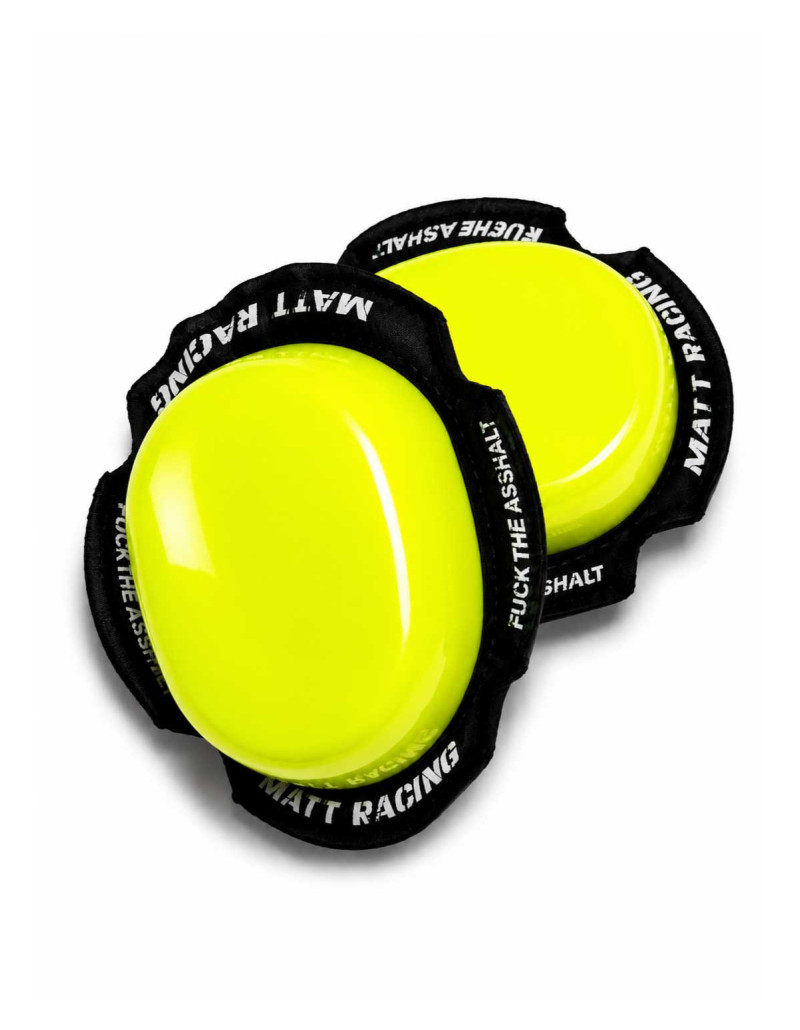 Knee slider, knee slider for leather pants or motorcycle suit