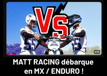 NEWS Tenues MX/Enduro de Matt Racing : Prêt à Dominer les Terrains !