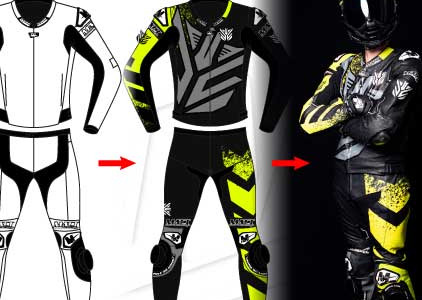 Comment personnaliser ca combinaison cuir moto
