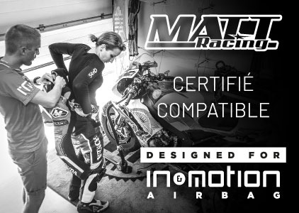 In&motion et MATT RACING : Une certification pour une Sécurité de Pointe à Moto