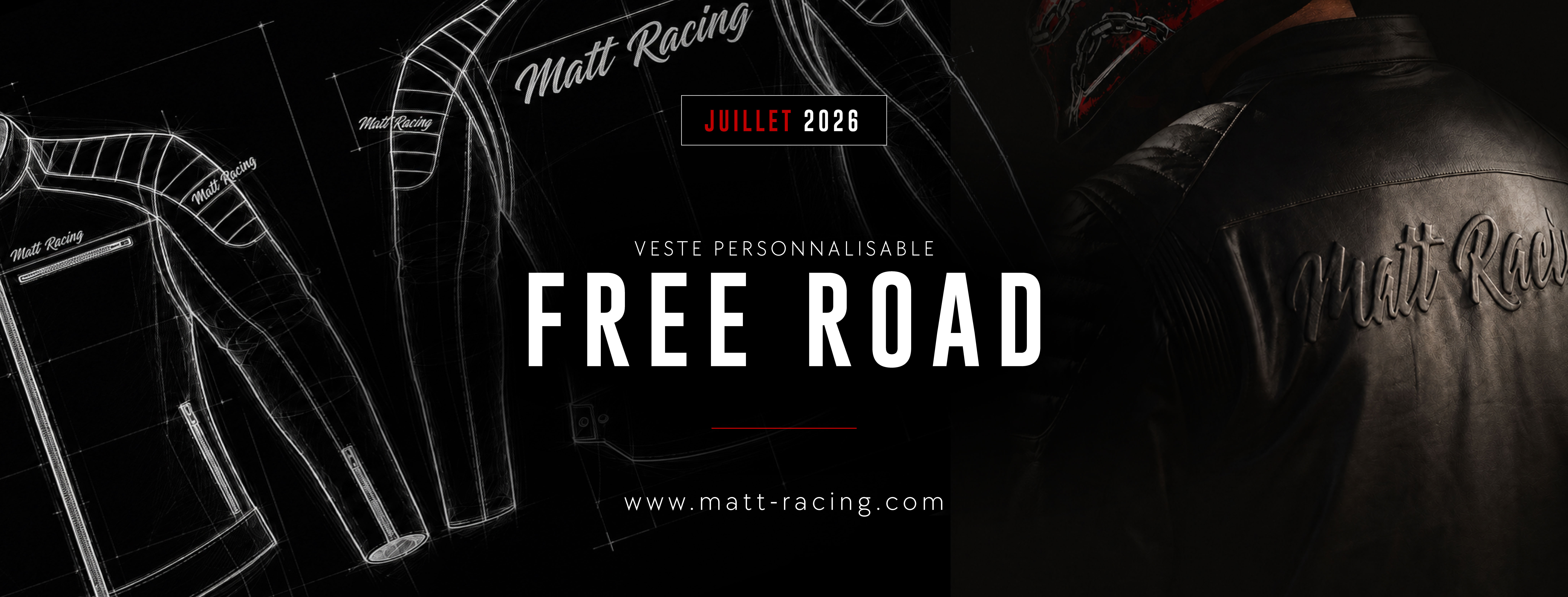 FREE ROAD : la veste moto en cuir personnalisable qui change les règles