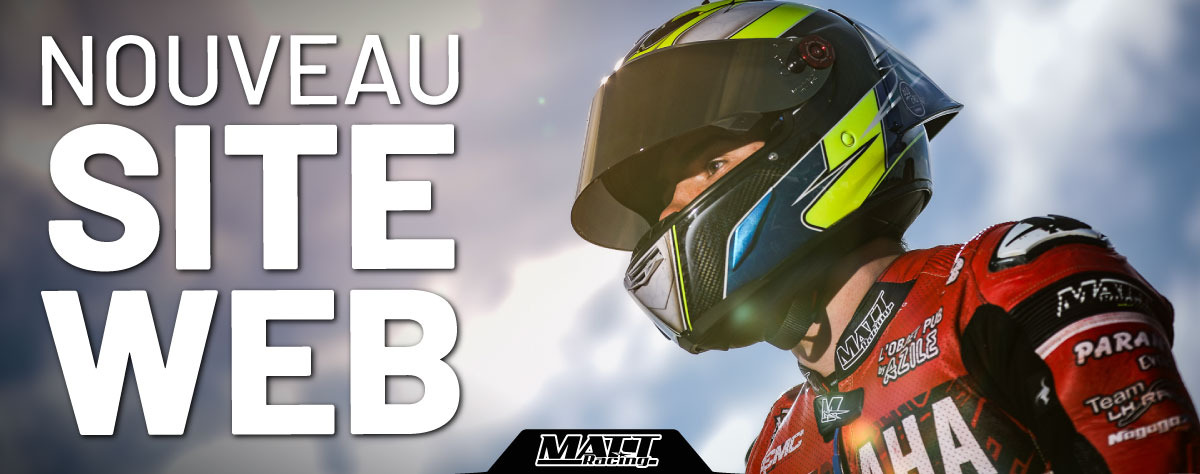 Peau neuve pour le site web MATT RACING